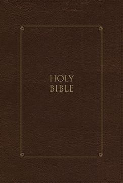 portada Kjv, Thompson Chain-Reference Bible, Large Print, Leathersoft, Brown, red Letter, Thumb Indexed, Comfort Print (en Inglés)