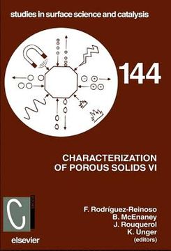 portada Characterization of Porous Solids vi: Proceedings of the 6th International Symposium on the Characterization of Porous Solids (Cops-Vi), Allicante, sp