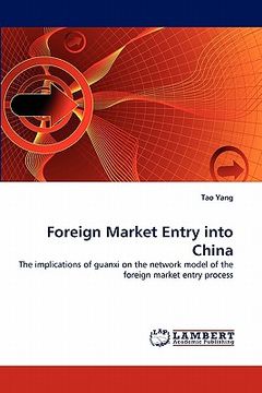portada foreign market entry into china (en Inglés)