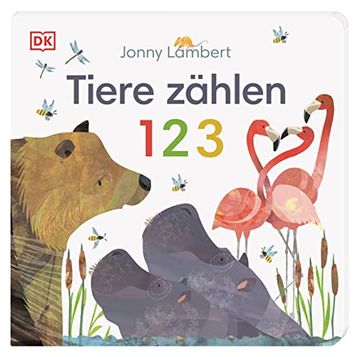 portada Tiere Zählen 1 2 3: Pappbilderbuch mit Ausklappseiten ab 2 Jahren (en Alemán)