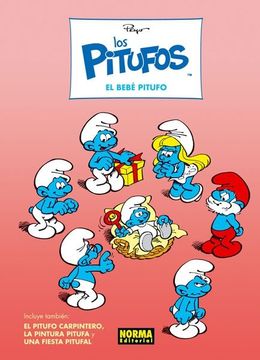 portada Los Pitufos 13. El Bebé Pitufo (Infantil y Juvenil) - 9788467913934 (in Spanish)