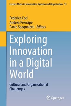 portada Exploring Innovation in a Digital World: Cultural and Organizational Challenges (en Inglés)