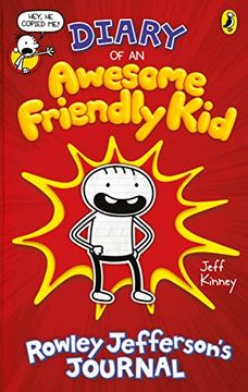 portada Diary of an Awesome Friendly Kid. Rowley Jefferson (Diary of a Wimpy Kid) (en Inglés)