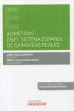 portada Asimetrias en el Sistema Español de Garantias Reales