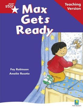 portada Rigby Star Guided Reading red Level: Max Gets Ready Teaching Version 