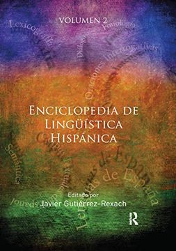 portada Enciclopedia de Lingüística Hispánica Volume ii (en Inglés)
