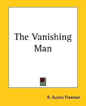 portada the vanishing man (en Inglés)