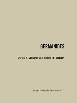 portada Germanides / Germanidy / ГерmаhИДЫ (en Inglés)