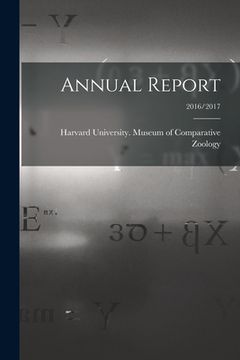 portada Annual Report; 2016/2017 (en Inglés)