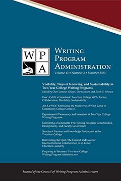 portada Wpa: Writing Program Administration 43. 3 (Summer 2020)