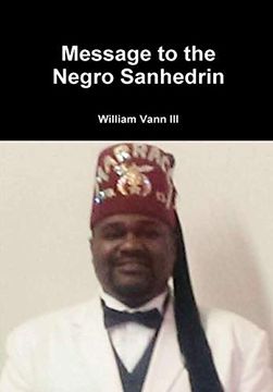 portada Message to the Negro Sanhedrin (en Inglés)