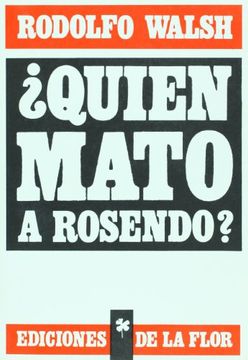 portada Quien Mato a Rosendo? (in Spanish)