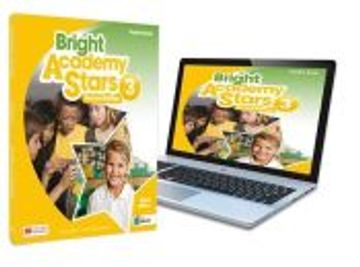 portada Bright Academy Stars 3 Pupil's Book: Libro de Texto de Inglés Impreso con Acceso a la Versión Digital (in English)