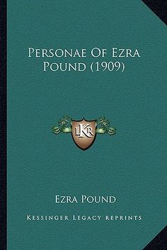 portada personae of ezra pound (1909)