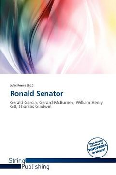 ronald senator (en Inglés)
