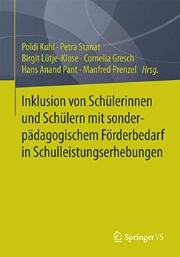 portada Inklusion von Schülerinnen und Schülern mit Sonderpädagogischem Förderbedarf in Schulleistungserhebungen (in German)