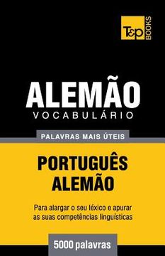 portada Vocabulário Português-Alemão - 5000 palavras mais úteis (en Portugués)
