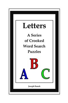 portada Letters: A Series of Crooked Word Search Puzzles (en Inglés)
