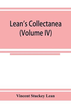 portada Lean's collectanea (Volume IV) (en Inglés)