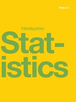 portada Introductory Statistics (hardcover, full color) (en Inglés)