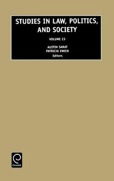 portada studies in law, politics, and society (en Inglés)