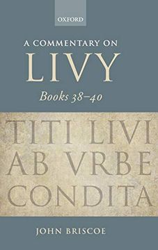 portada A Commentary on Livy, Books 38-40 