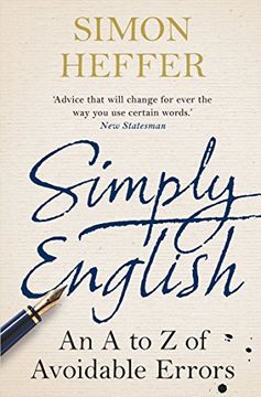 portada Simply English: An A-Z of Avoidable Errors (en Inglés)