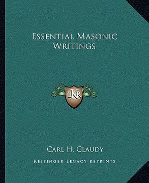 portada essential masonic writings