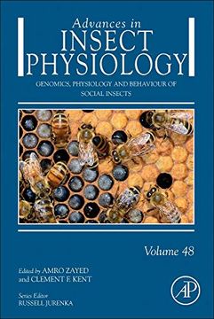 portada Genomics, Physiology and Behaviour of Social Insects, Volume 48 (Advances in Insect Physiology) (en Inglés)
