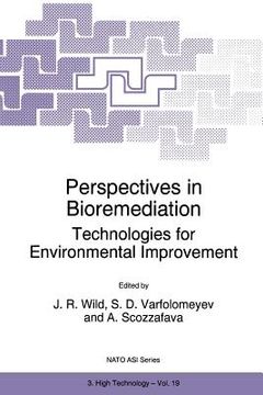 portada Perspectives in Bioremediation: Technologies for Environmental Improvement
