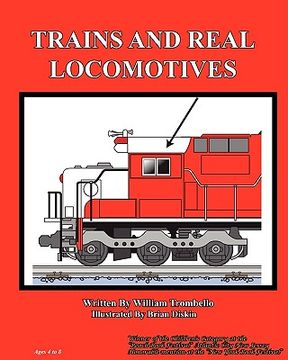 portada trains and real locomotives (en Inglés)