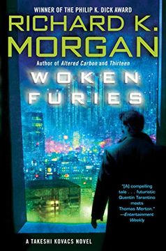 portada Woken Furies: A Takeshi Kovacs Novel (en Inglés)