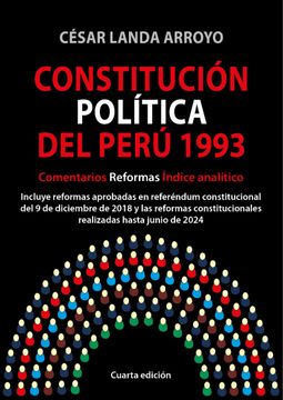 portada Constitución política del Perú 1993. Comentarios, reformas, índice analítico