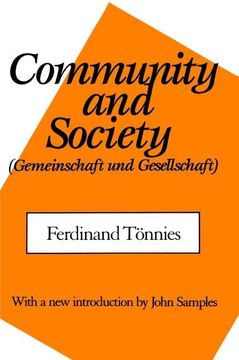 portada Community and Society (in English)