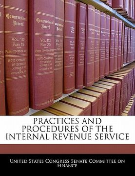 portada practices and procedures of the internal revenue service (en Inglés)