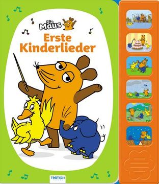 portada Trötsch die Maus Soundbuch Erste Kinderlieder (en Alemán)