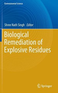 portada Biological Remediation of Explosive Residues