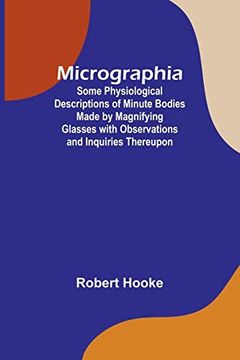 portada Micrographia Some Physiologic (en Inglés)