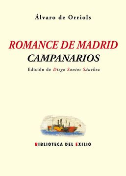 portada Romance de Madrid. Campanarios (Biblioteca del Exilio)