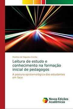 portada Leitura de Estudo e Conhecimento na Formação Inicial de Pedagogos: A Postura Epistemológica dos Estudantes em Foco