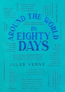portada Around the World in Eighty Days (Word Cloud Classics) (en Inglés)
