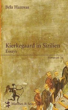portada Kierkegaard in Sizilien: Essays (en Alemán)