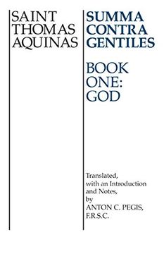 portada Summa Contra Gentiles: Book One,God (en Inglés)