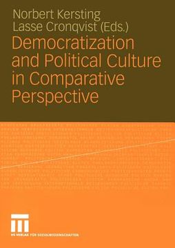 portada democratization and political culture in comparative perspective: festschrift for dirk berg-schlosser (in English)