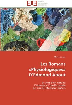portada Les Romans Physiologiques D'Edmond about