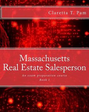 portada Massachusetts Real Estate Salesperson - Book I: An exam preparation course (in English)