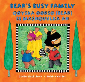 portada Bear's Busy Family (Bilingual Somali & English) (in English)