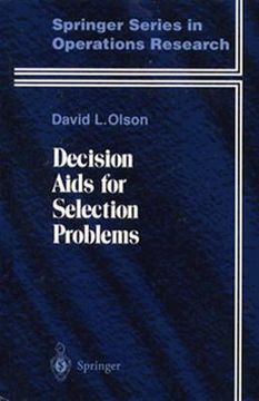 portada decision aids for selection problems (en Inglés)