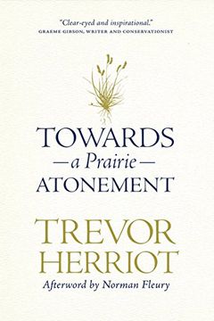 portada Towards a Prairie Atonement (The Regina Collection) (en Inglés)