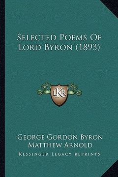 portada selected poems of lord byron (1893) (en Inglés)